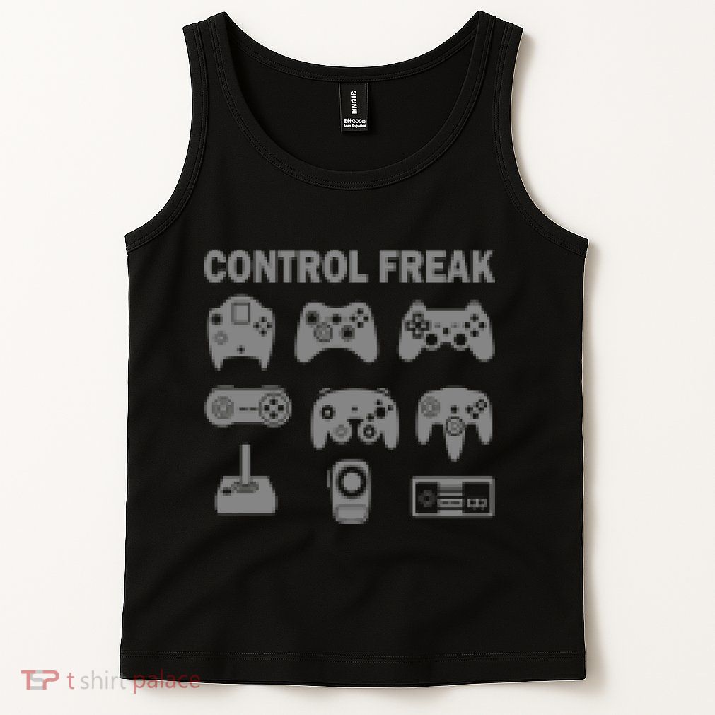 Retro Control Freak 8 Bit Gamer Tank Top