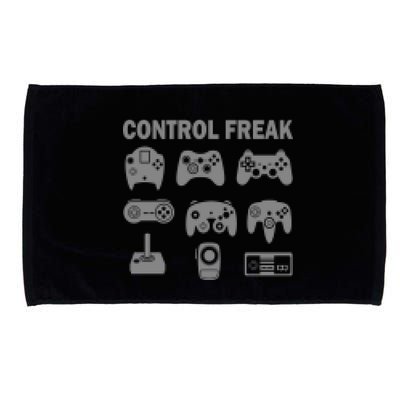 Retro Control Freak 8 Bit Gamer Microfiber Hand Towel