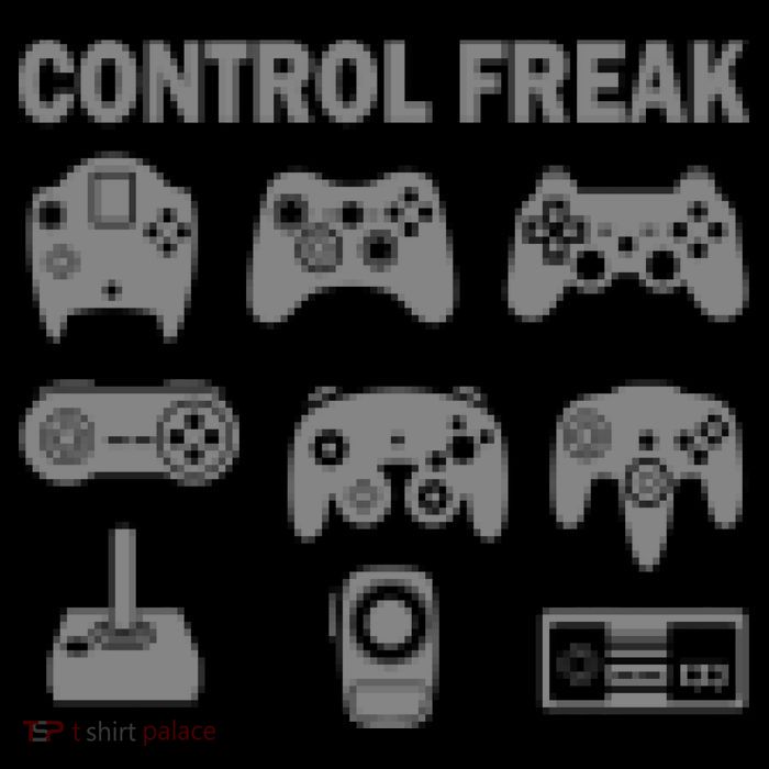 Retro Control Freak 8 Bit Gamer Kids T-Shirt