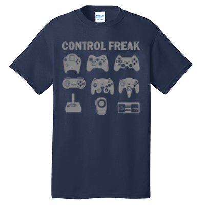 Retro Control Freak 8 Bit Gamer Tall T-Shirt