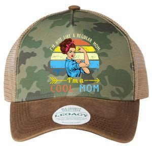 Retro Cool Mom Legacy Tie Dye Trucker Hat