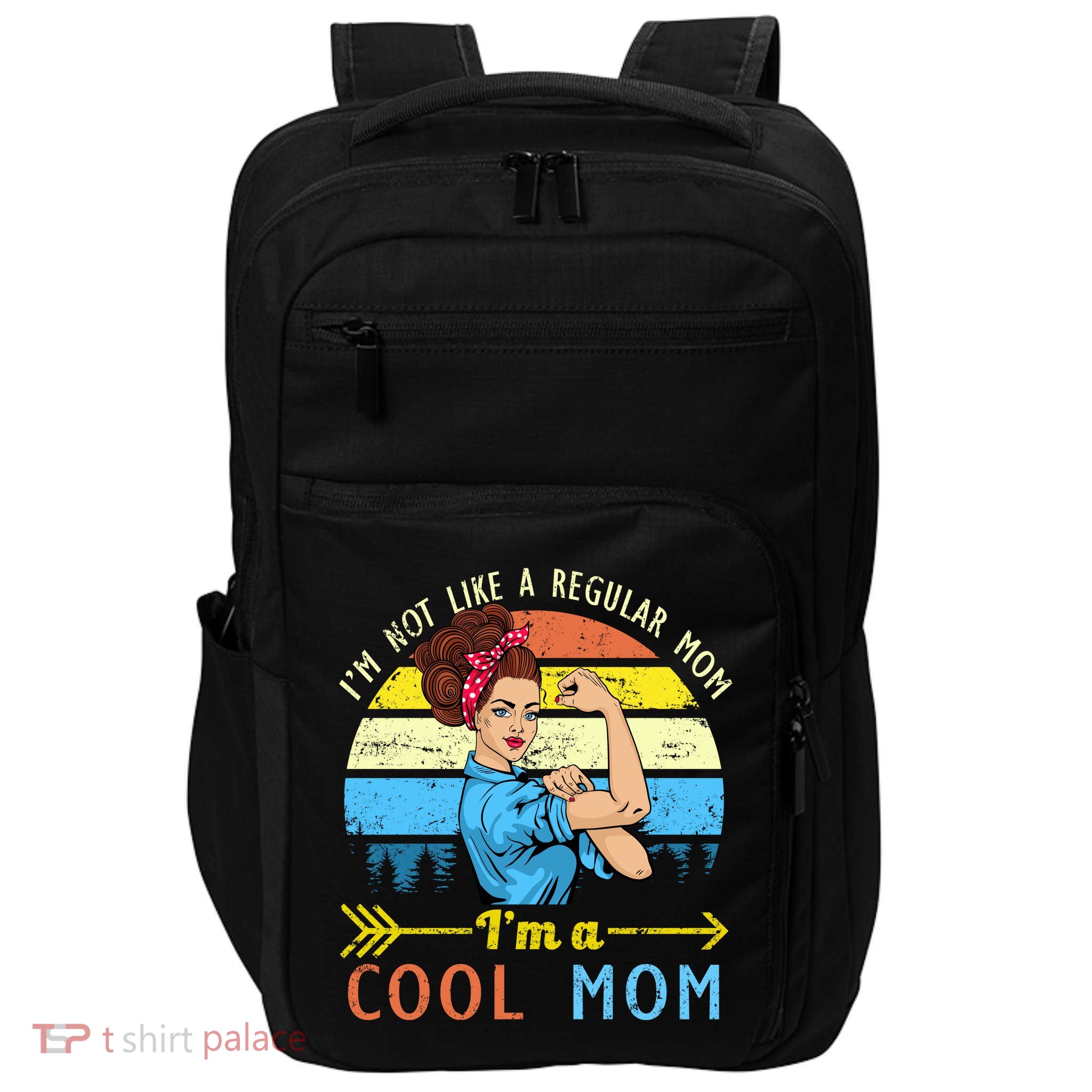 Retro Cool Mom Impact Tech Backpack
