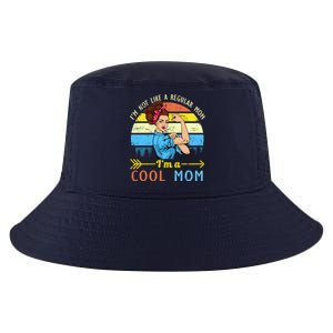 Retro Cool Mom Cool Comfort Performance Bucket Hat