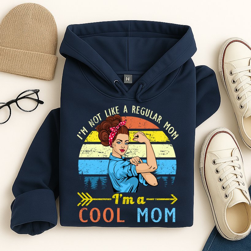 Retro Cool Mom Hoodie