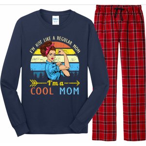 Retro Cool Mom Long Sleeve Pajama Set