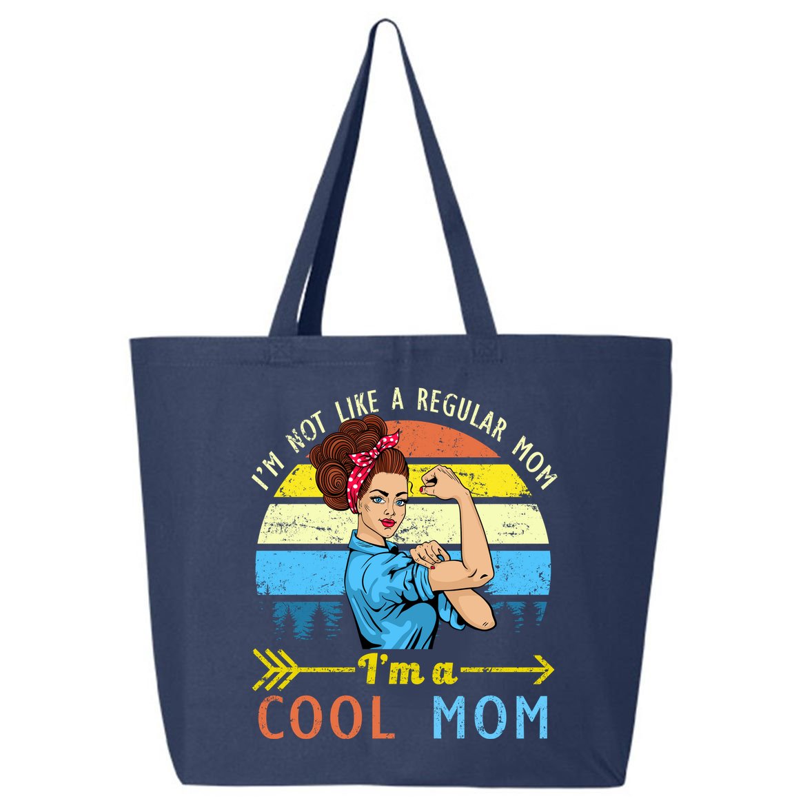 Retro Cool Mom 25L Jumbo Tote