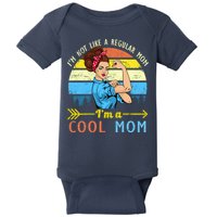 Retro Cool Mom Baby Bodysuit