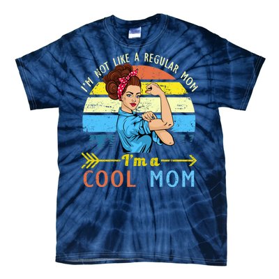 Retro Cool Mom Tie-Dye T-Shirt