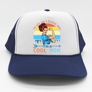 Retro Cool Mom Trucker Hat