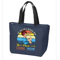 Retro Cool Mom Zip Tote Bag