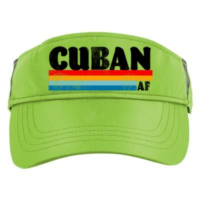 Retro Cuban AF Adult Drive Performance Visor