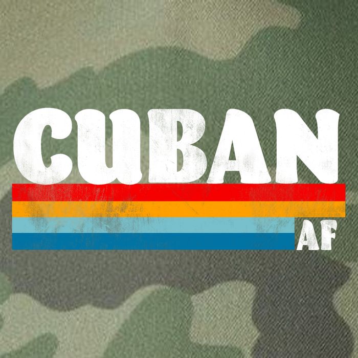 Retro Cuban AF Legacy Tie Dye Trucker Hat