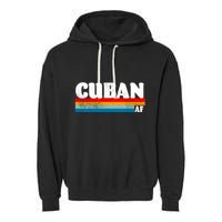Retro Cuban AF Garment-Dyed Fleece Hoodie