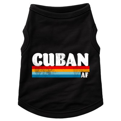 Retro Cuban AF Doggie Tank