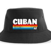 Retro Cuban AF Sustainable Bucket Hat