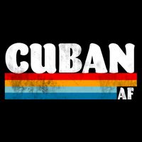 Retro Cuban AF 7-Panel Snapback Hat