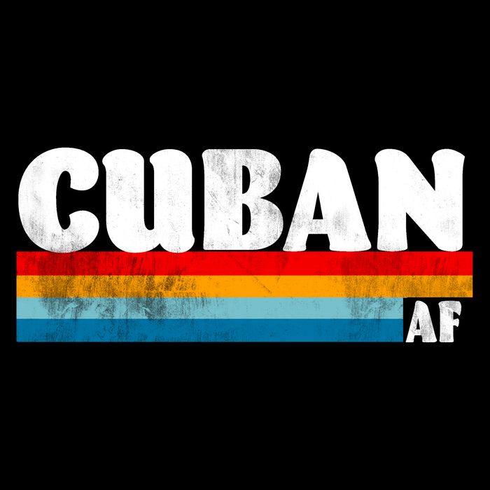 Retro Cuban AF 7-Panel Snapback Hat