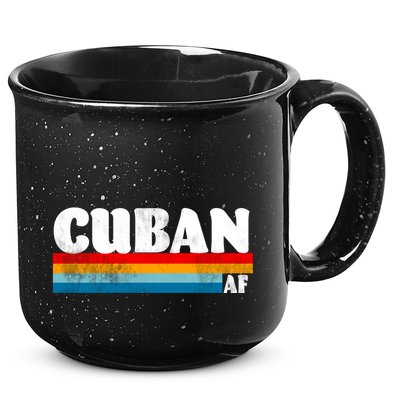 Retro Cuban AF 15oz Campfire Ceramic Mug