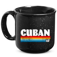 Retro Cuban AF 15oz Campfire Ceramic Mug