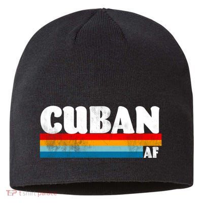 Retro Cuban AF Sustainable Beanie