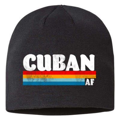 Retro Cuban AF Sustainable Beanie