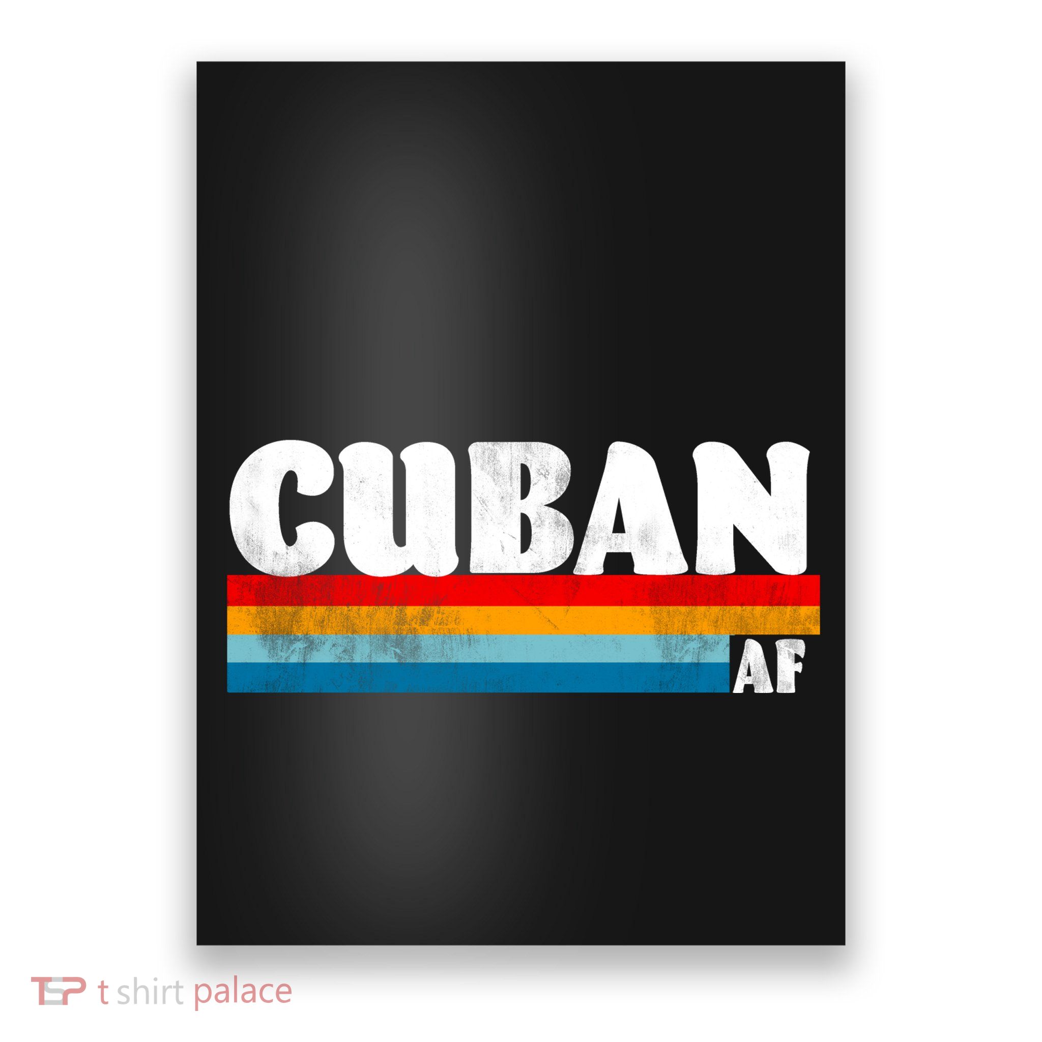 Retro Cuban AF Poster
