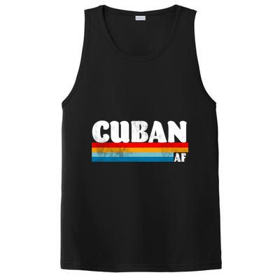 Retro Cuban AF PosiCharge Competitor Tank