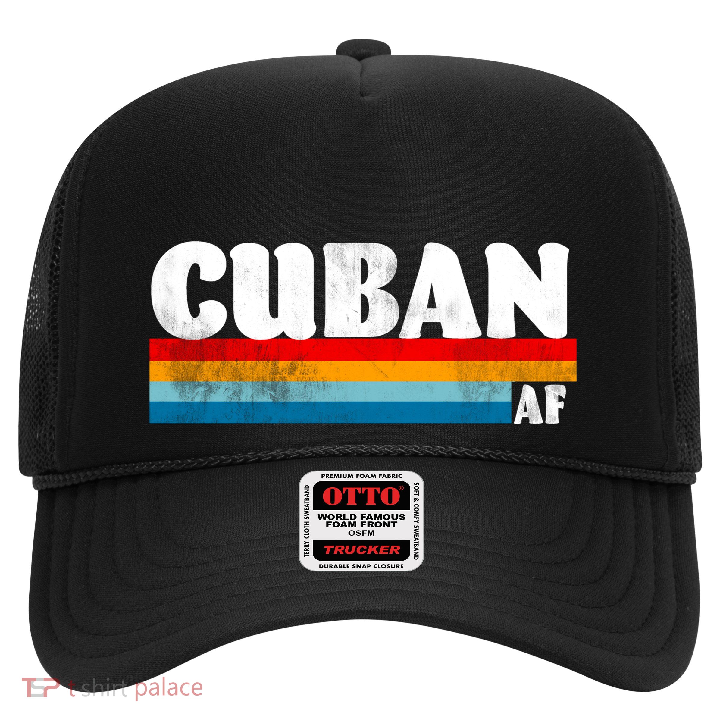 Retro Cuban AF Trucker Hat