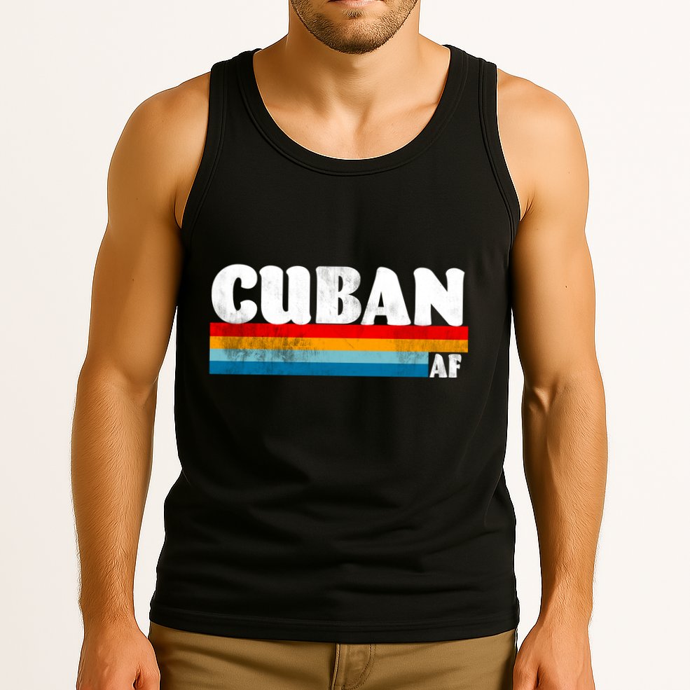 Retro Cuban AF Tank Top