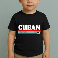 Retro Cuban AF Toddler T-Shirt