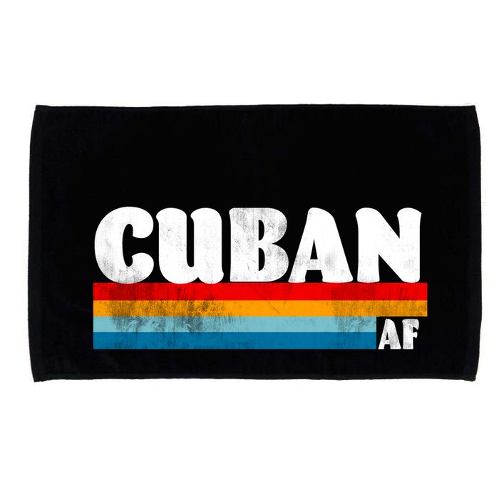 Retro Cuban AF Microfiber Hand Towel