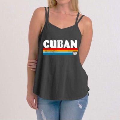 Retro Cuban AF Women's Strappy Tank