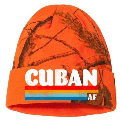 Retro Cuban AF Kati Licensed 12" Camo Beanie