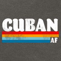Retro Cuban AF Cotton Canvas Backpack