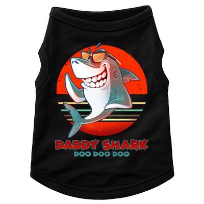 Retro Daddy Shark Doo Doo Doo Doggie Tank