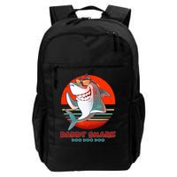 Retro Daddy Shark Doo Doo Doo Backpack