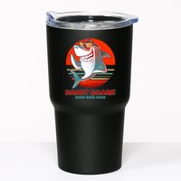 Retro Daddy Shark Doo Doo Doo Tumbler