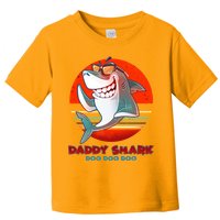 Retro Daddy Shark Doo Doo Doo Toddler T-Shirt