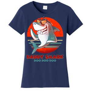 Retro Daddy Shark Doo Doo Doo Women's T-Shirt