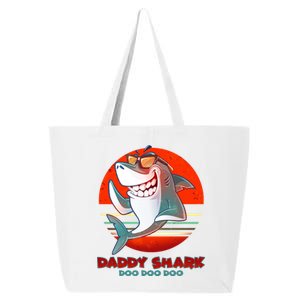 Retro Daddy Shark Doo Doo Doo 25L Jumbo Tote