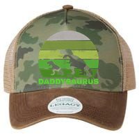 Retro Daddysaurus  Legacy Tie Dye Trucker Hat