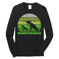 Retro Daddysaurus  Long Sleeve Shirt