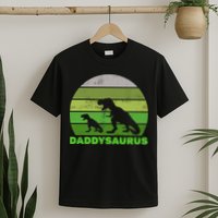 Retro Daddysaurus  T-Shirt