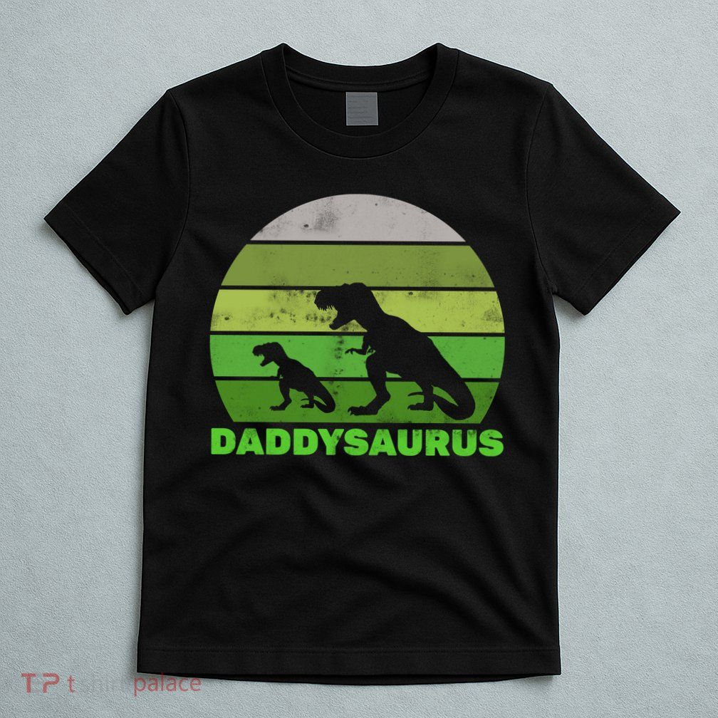 Retro Daddysaurus  T-Shirt