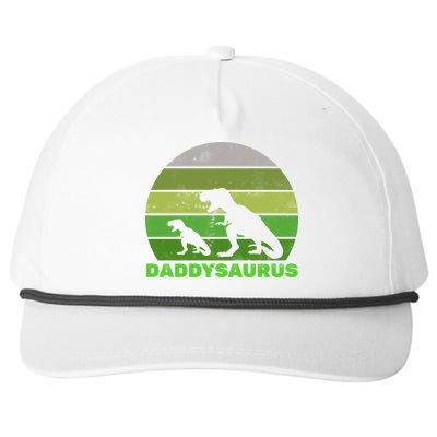 Retro Daddysaurus  Snapback Five-Panel Rope Hat