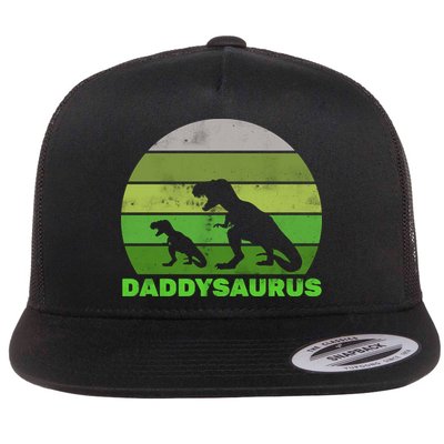 Retro Daddysaurus  Flatbill Hat