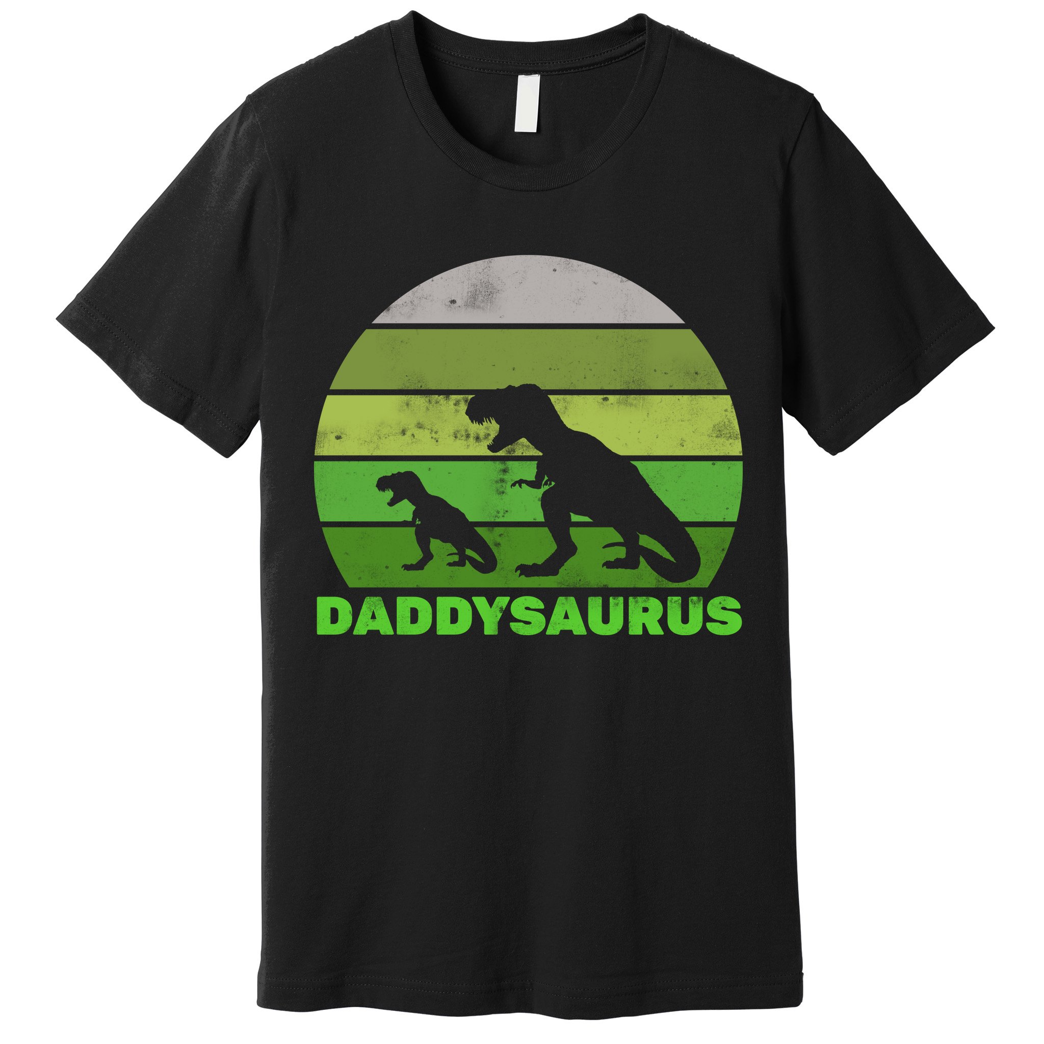 Retro Daddysaurus  Premium T-Shirt