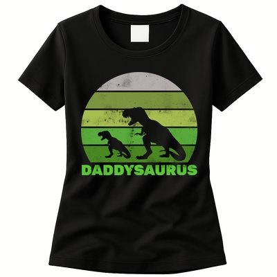 Retro Daddysaurus  Womens T-Shirt