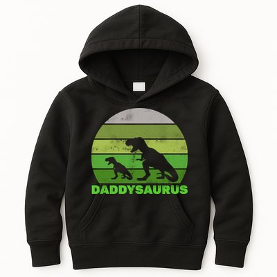 Retro Daddysaurus  Kids Hoodie