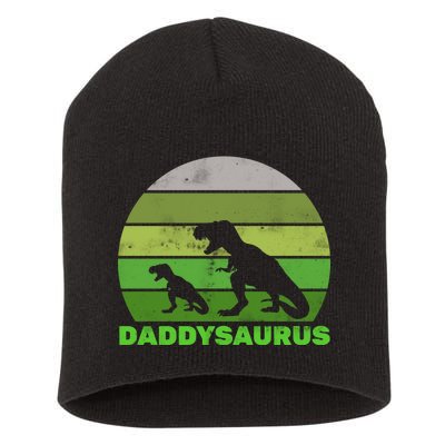 Retro Daddysaurus  Short Acrylic Beanie